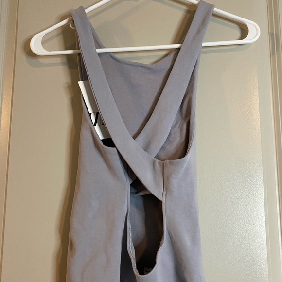 ZARA LAVENDER SEAMLESS CROSS BACK BODYSUIT - Picture 4 of 5